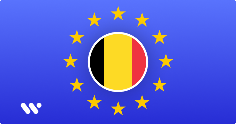 Cover image: The WeAccess.Ai logo, the European Union stars, the Belgian flag, the EU flag emblem, a web browser window, and a security shield icon on a blue background1