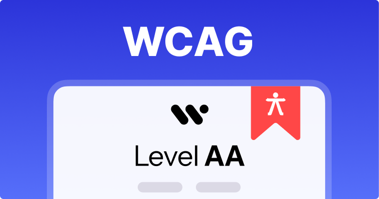 Cover image: The WeAccess.Ai logo on a blue background, with the title “WCAG Web Content Accessibility Guidelines” and a panel of cards labeled “Minimum Level A,” “Recommended Level AA,” and “Highest Level AAA”1