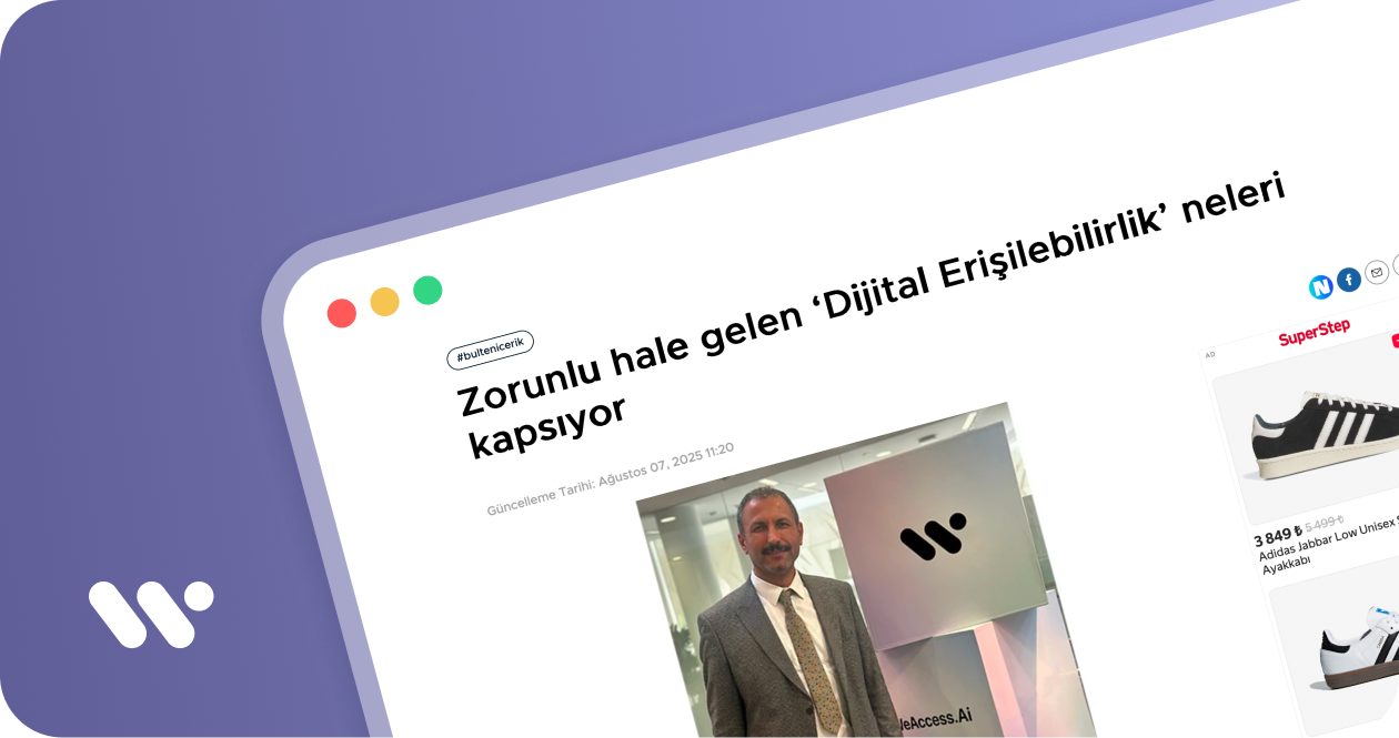 hürriyet dijital erişilebilirlik